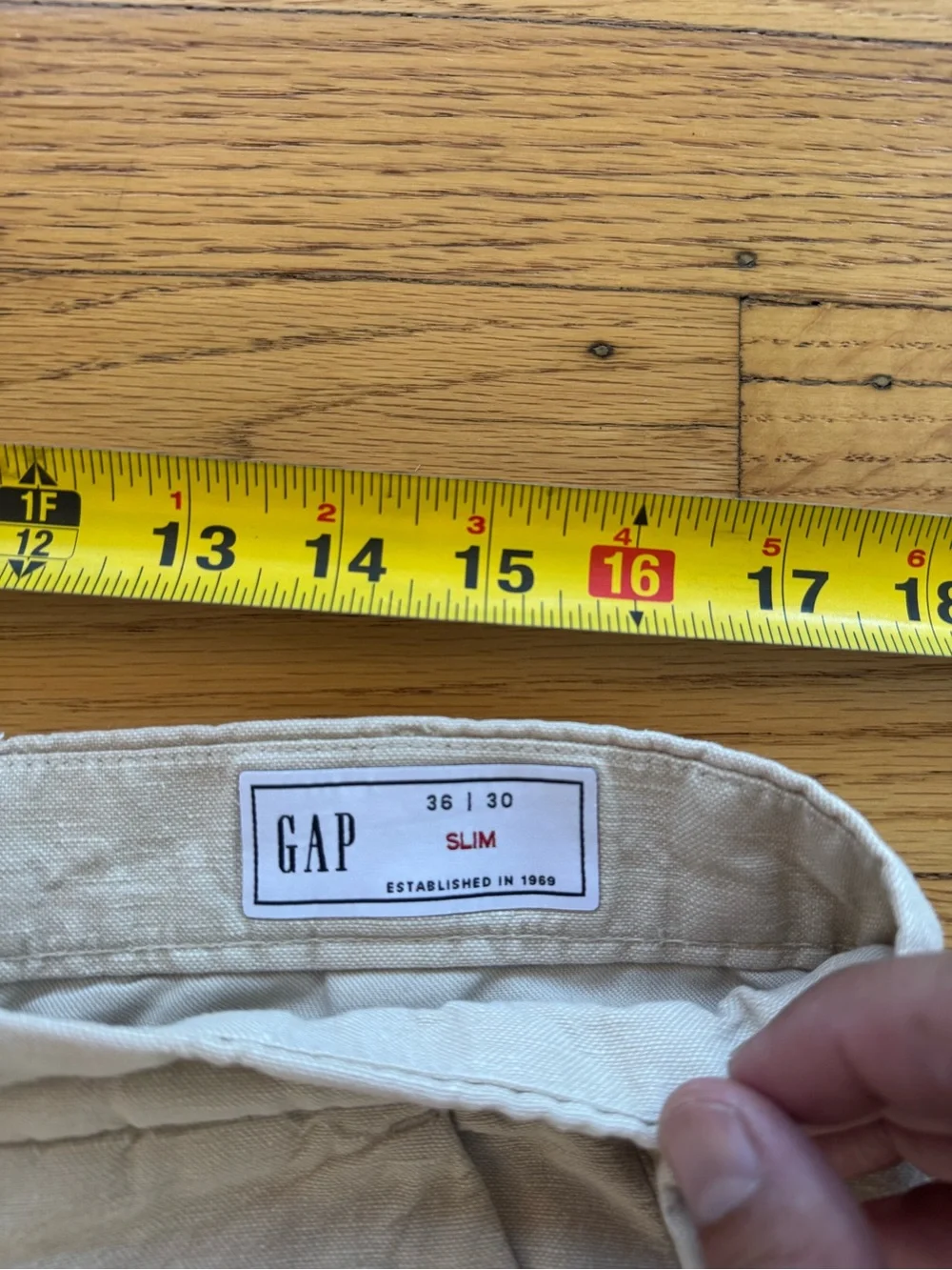 GAP linen blend